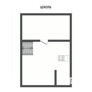 1-к квартира, вторичка, 36м2, 1/2 этаж