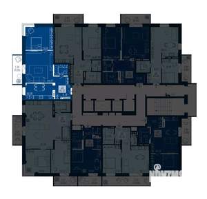 2-к квартира, вторичка, 61м2, 12/19 этаж