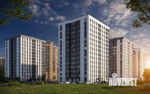 3-к квартира, строящийся дом, 66м2, 16/16 этаж