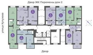 1-к квартира, вторичка, 27м2, 1/24 этаж