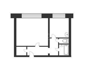 1-к квартира, вторичка, 36м2, 4/10 этаж