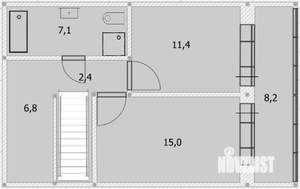 3-к квартира, вторичка, 89м2, 6/9 этаж