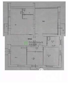 5-к квартира, вторичка, 168м2, 4/5 этаж