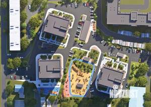 Студия квартира, строящийся дом, 30м2, 14/17 этаж