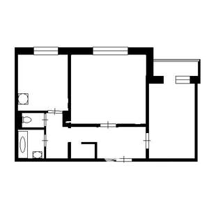 2-к квартира, вторичка, 54м2, 7/10 этаж