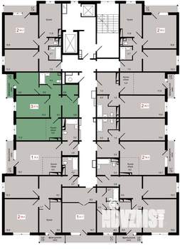 3-к квартира, вторичка, 58м2, 3/17 этаж