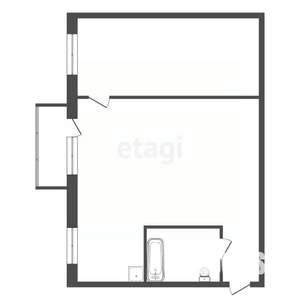 2-к квартира, вторичка, 45м2, 4/5 этаж