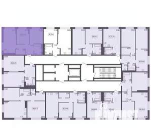 3-к квартира, вторичка, 52м2, 12/17 этаж