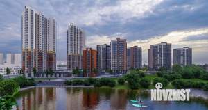 2-к квартира, строящийся дом, 68м2, 8/17 этаж