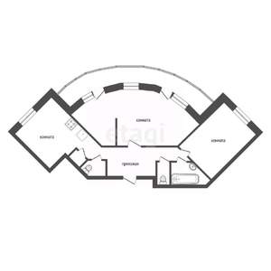 3-к квартира, вторичка, 135м2, 2/11 этаж