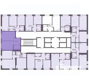2-к квартира, вторичка, 47м2, 14/17 этаж