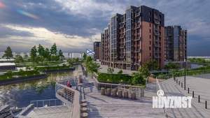 2-к квартира, строящийся дом, 70м2, 17/17 этаж