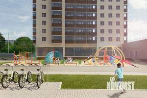 3-к квартира, строящийся дом, 72м2, 15/25 этаж