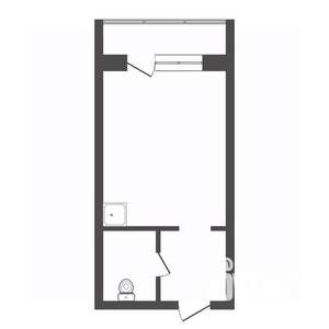 Студия квартира, сданный дом, 20м2, 9/19 этаж