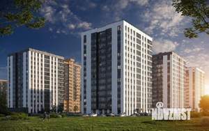 3-к квартира, строящийся дом, 66м2, 10/16 этаж