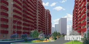 2-к квартира, строящийся дом, 52м2, 11/14 этаж