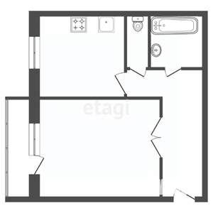 1-к квартира, вторичка, 32м2, 3/10 этаж