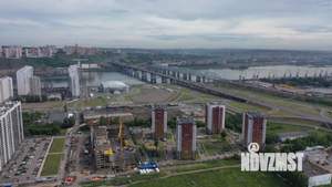 2-к квартира, строящийся дом, 56м2, 12/19 этаж