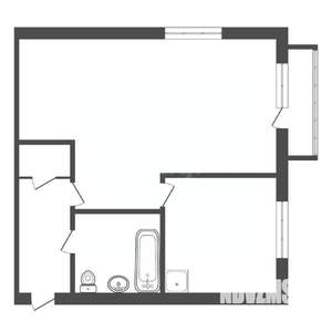 1-к квартира, вторичка, 31м2, 5/5 этаж