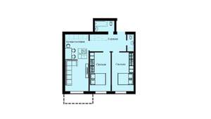 3-к квартира, вторичка, 73м2, 2/10 этаж