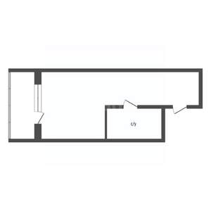 Студия квартира, вторичка, 29м2, 3/16 этаж