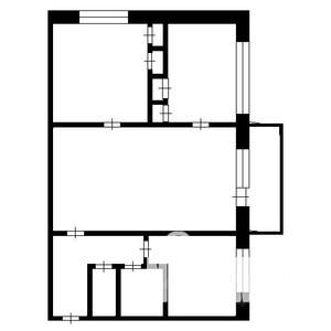 3-к квартира, вторичка, 48м2, 4/5 этаж