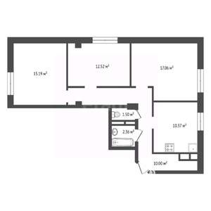 3-к квартира, вторичка, 79м2, 5/9 этаж