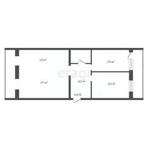 3-к квартира, вторичка, 108м2, 12/17 этаж