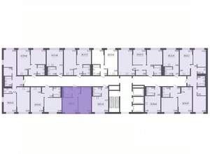 2-к квартира, вторичка, 39м2, 8/17 этаж