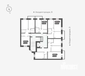 2-к квартира, вторичка, 65м2, 2/14 этаж