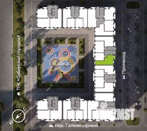 2-к квартира, вторичка, 70м2, 6/16 этаж