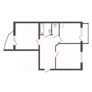 2-к квартира, вторичка, 66м2, 15/17 этаж