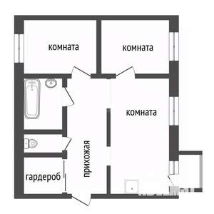 3-к квартира, вторичка, 128м2, 6/10 этаж