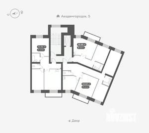 3-к квартира, вторичка, 72м2, 2/15 этаж