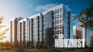 1-к квартира, строящийся дом, 29м2, 15/19 этаж