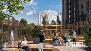 2-к квартира, строящийся дом, 64м2, 5/17 этаж