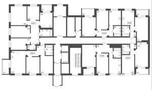 1-к квартира, строящийся дом, 39м2, 1/19 этаж
