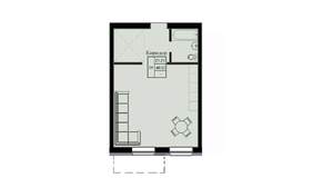 1-к квартира, вторичка, 41м2, 2/10 этаж