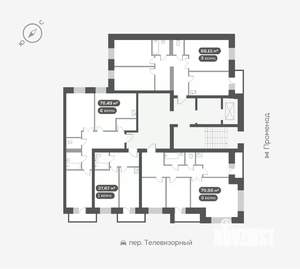 3-к квартира, вторичка, 88м2, 5/16 этаж