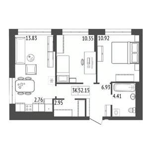 Фото квартиры на продажу (1)