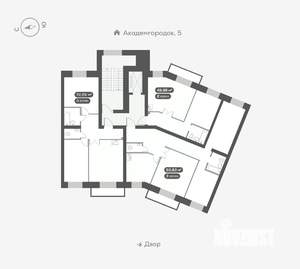 2-к квартира, вторичка, 50м2, 5/15 этаж