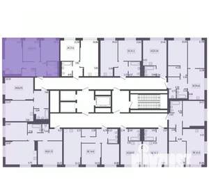 3-к квартира, вторичка, 52м2, 14/17 этаж