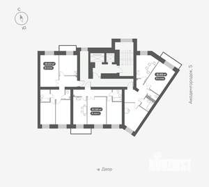 2-к квартира, вторичка, 69м2, 14/15 этаж