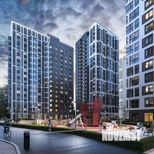 3-к квартира, строящийся дом, 77м2, 11/12 этаж
