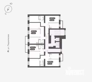 2-к квартира, вторичка, 58м2, 3/16 этаж