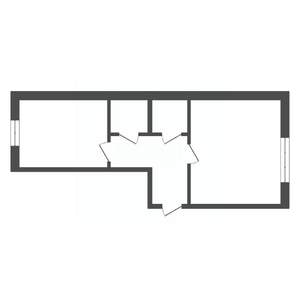 1-к квартира, вторичка, 42м2, 1/11 этаж