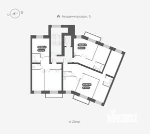3-к квартира, вторичка, 72м2, 5/15 этаж