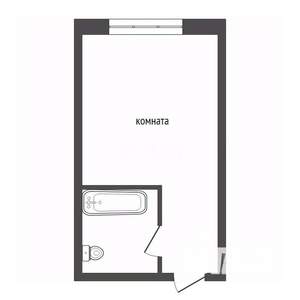 Студия квартира, вторичка, 12м2, 6/9 этаж