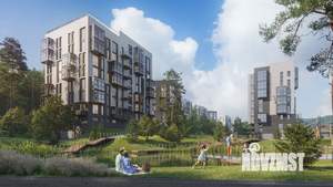 2-к квартира, строящийся дом, 62м2, 2/8 этаж
