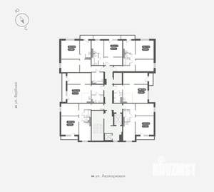 2-к квартира, вторичка, 55м2, 13/17 этаж